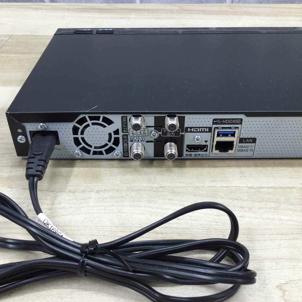 パナソニック DIGA ブルーレイレコーダー 500GB 2番組同時録画 ブラック DMR-BCW560 2019年製