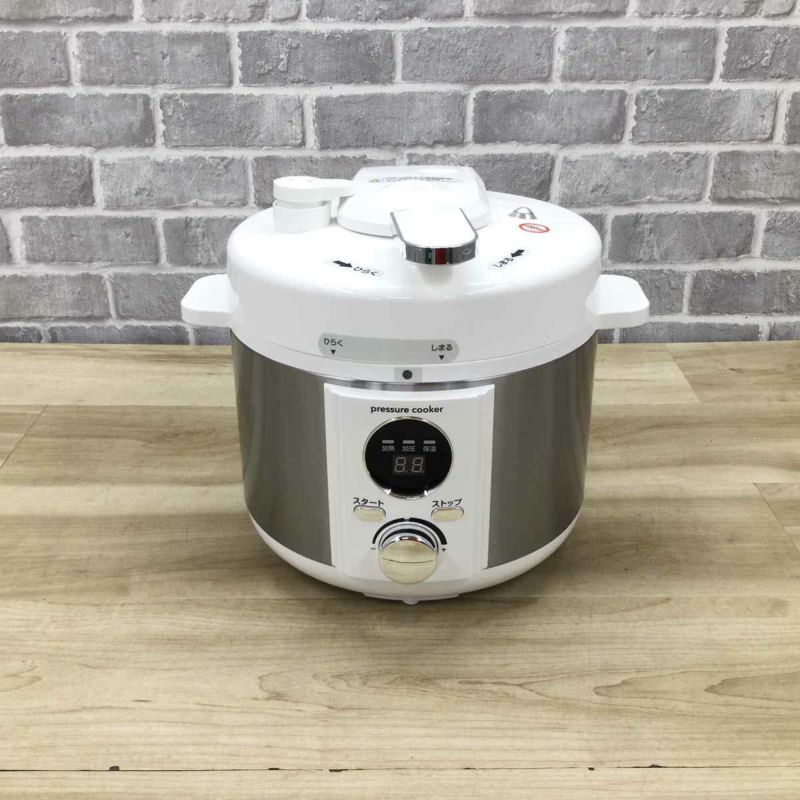 アルファックスコイズミ LIVCETRA 電気圧力鍋 2.0L シルバー LPC-T20 2019年製 新古品