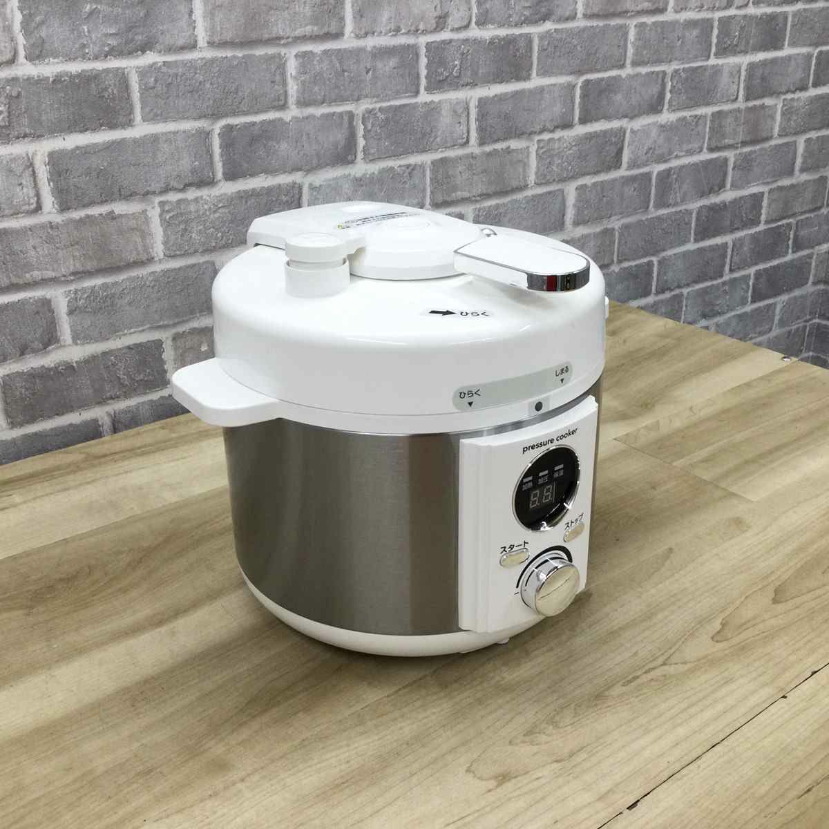 アルファックスコイズミ LIVCETRA 電気圧力鍋 2.0L シルバー LPC-T20 2019年製 新古品