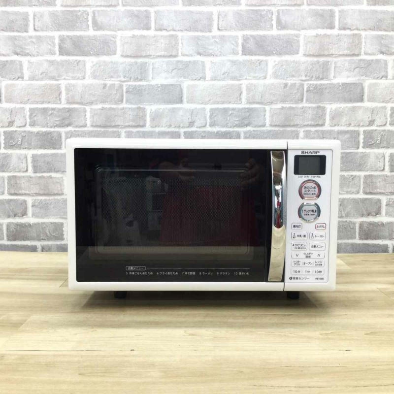 シャープ オーブンレンジ 500W 15L ホワイト RE-S5E-W 2016年製