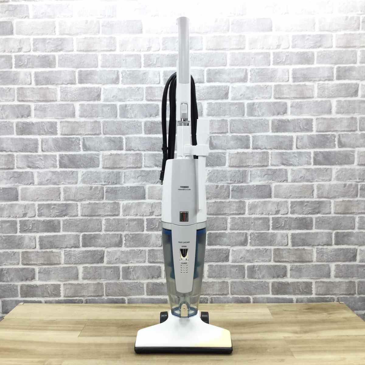 ツインバード スティッククリーナー 220W ホワイト TC-EA36 2018年製