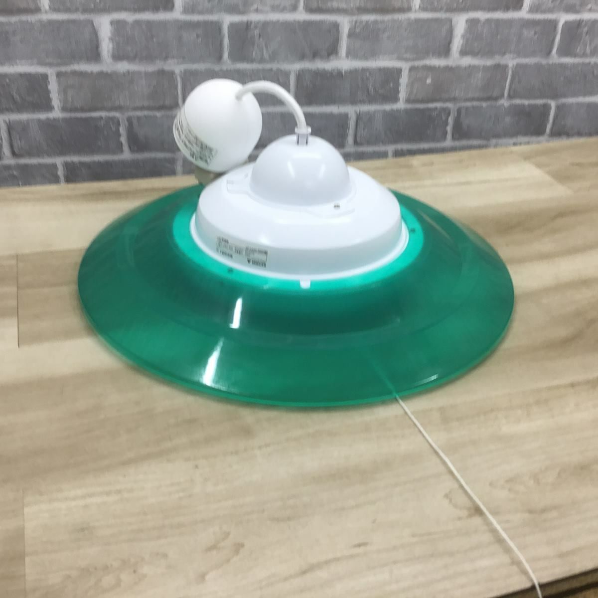 山善 LEDペンダントライト 洋風 4.5畳 グリーン LP-A45D 2022年製