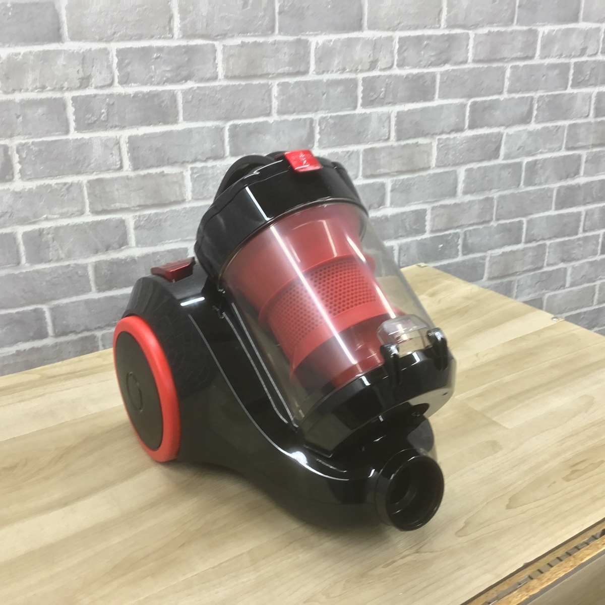 【新古品】  掃除機 サイクロン式 レッド B12 2023年製