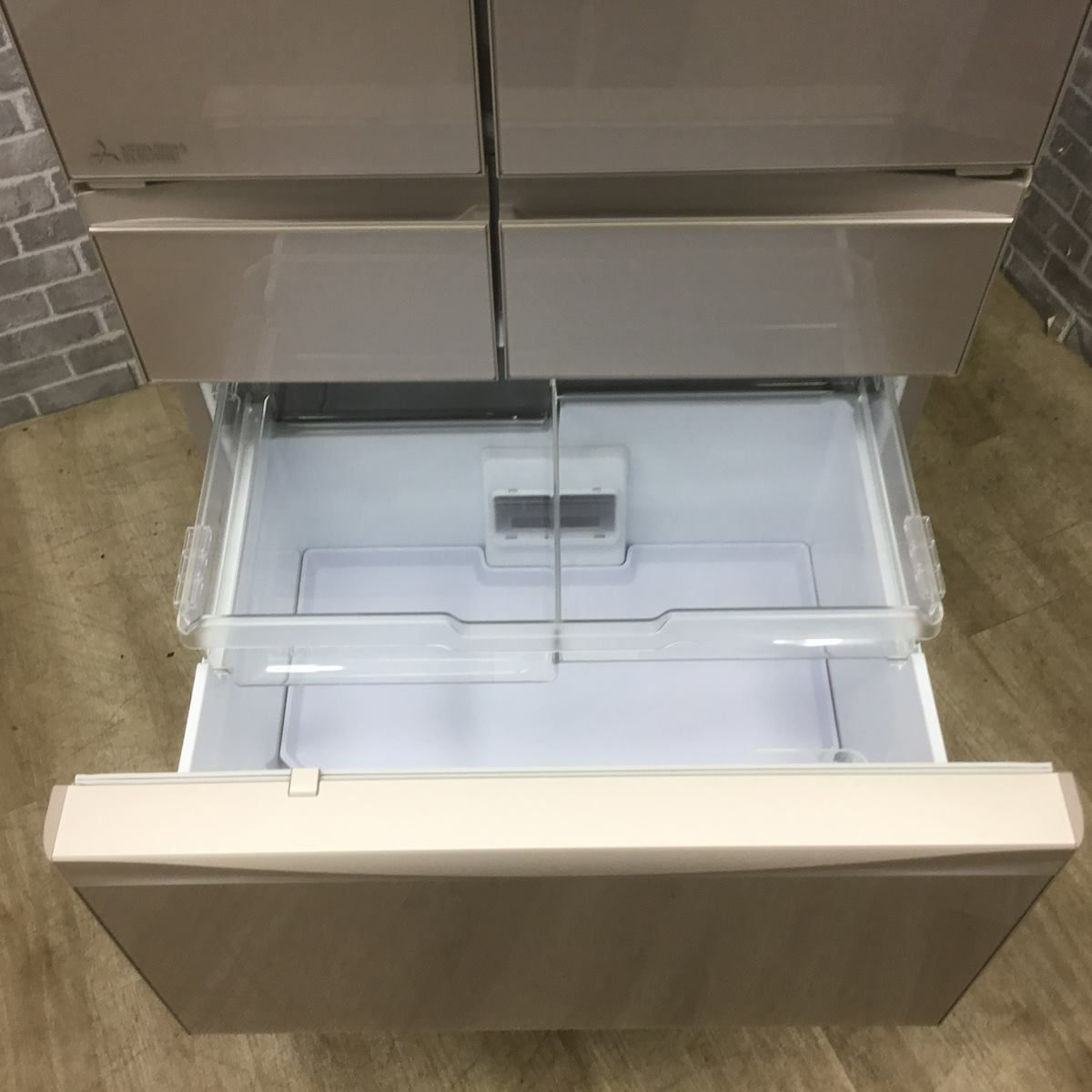 三菱電機 冷蔵庫 6ドア 503L フレンチドア グレイングレージュ MR-MX50H-C 2022年製