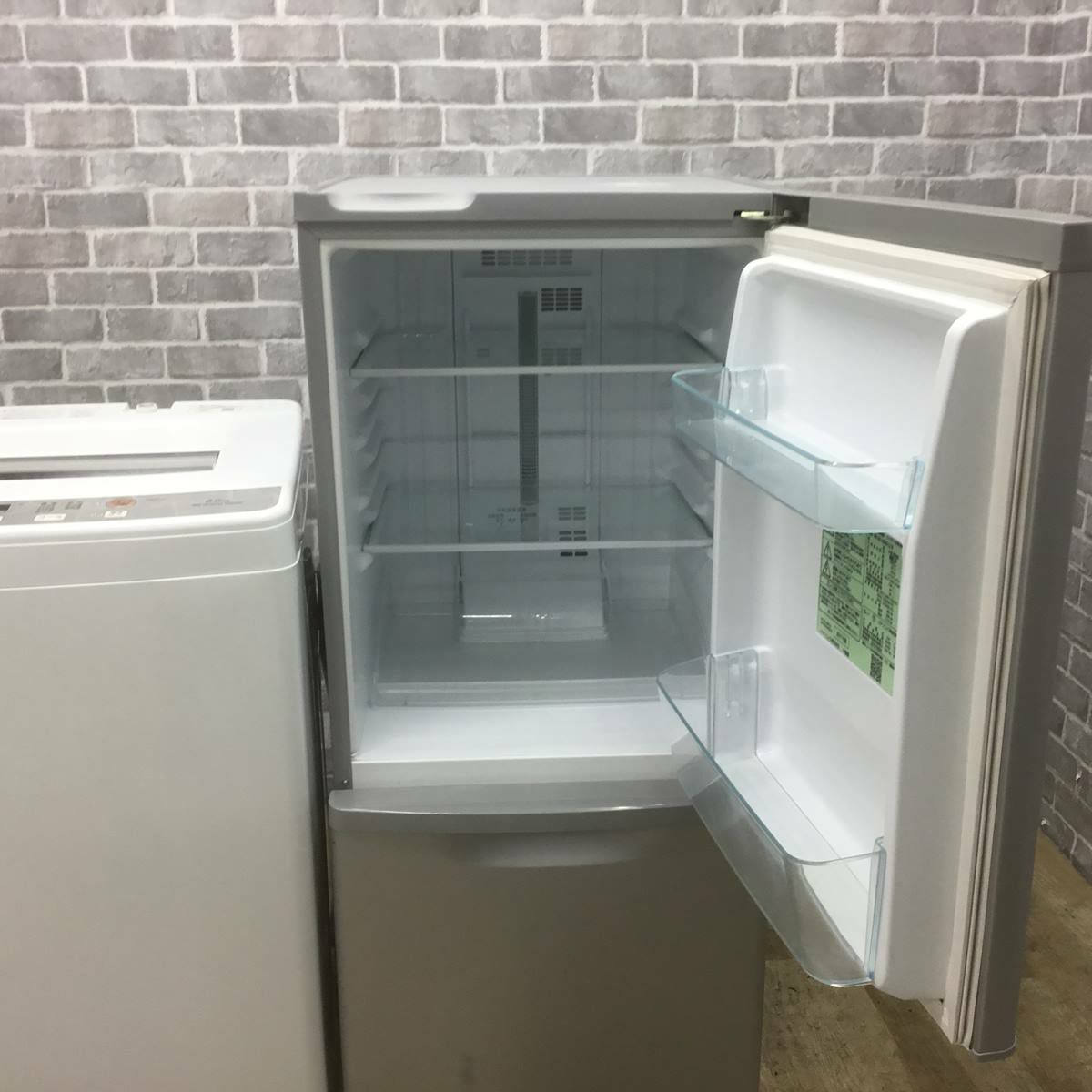 家電セット 2点セット 冷蔵庫 パナソニック 138L 洗濯機 アクア 6.0kg