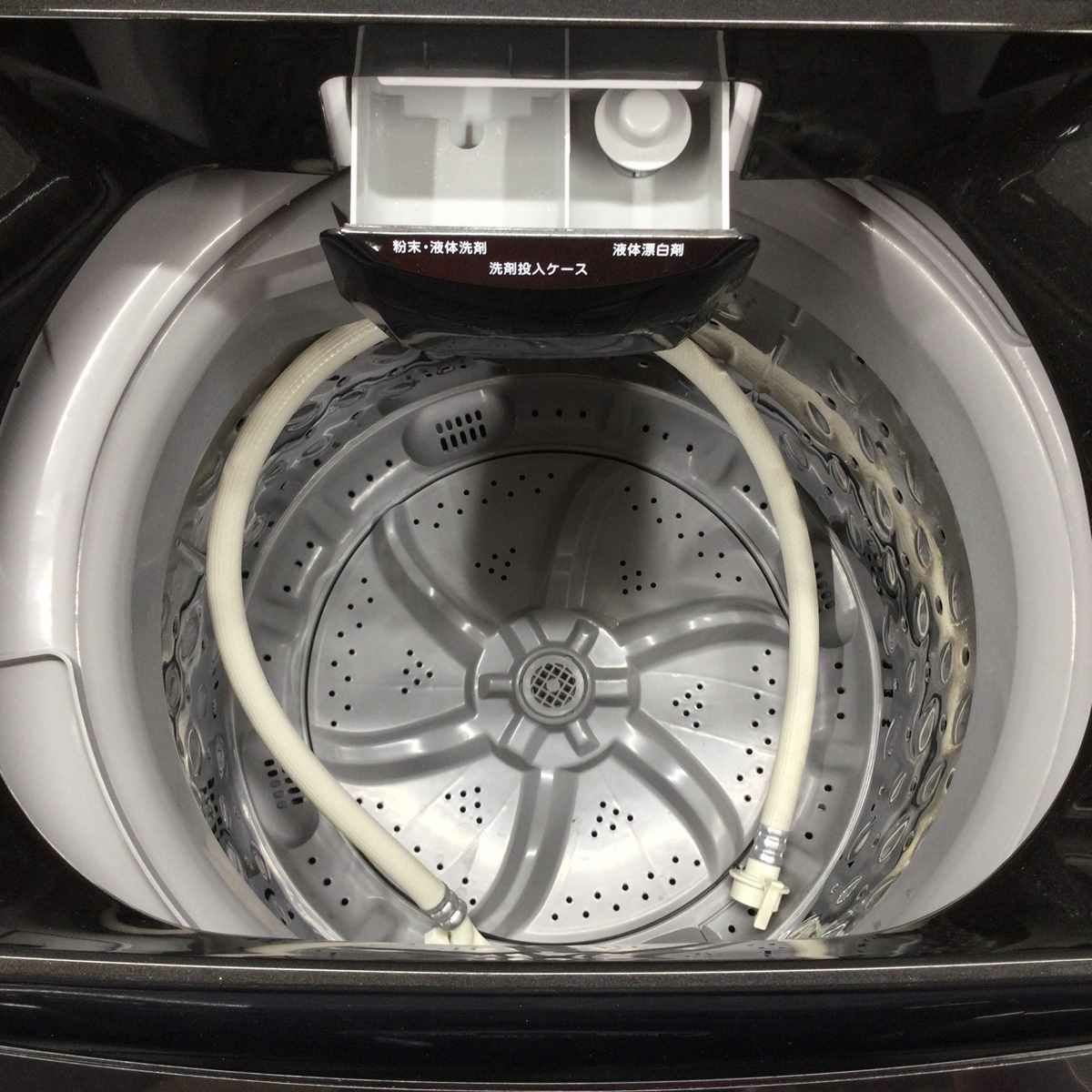 ニトリ 洗濯機 6.0kg 縦型 ブラック NTR60BK 2022年製