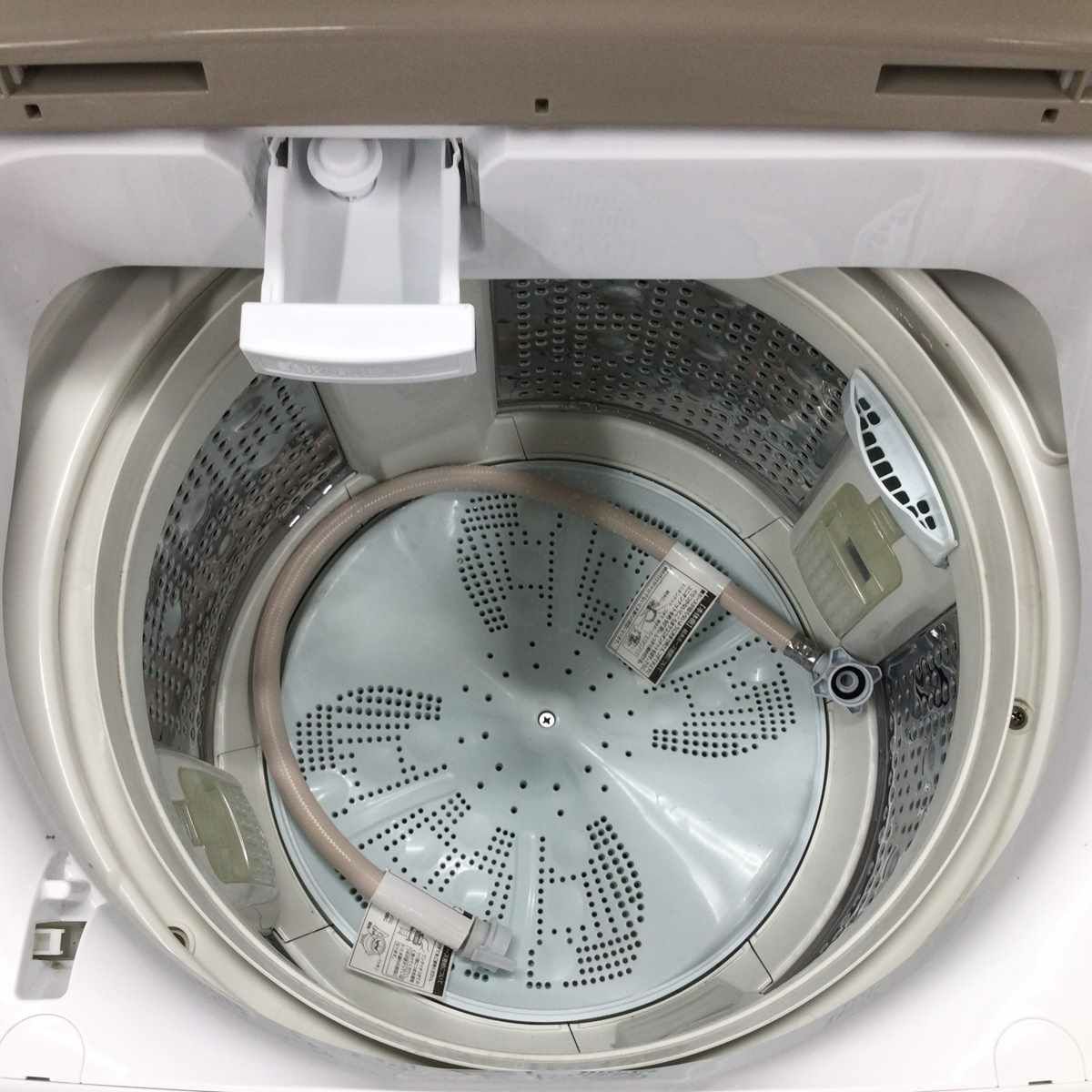 日立 洗濯機 8.0kg 縦型 ホワイト BW-V80F 2021年製