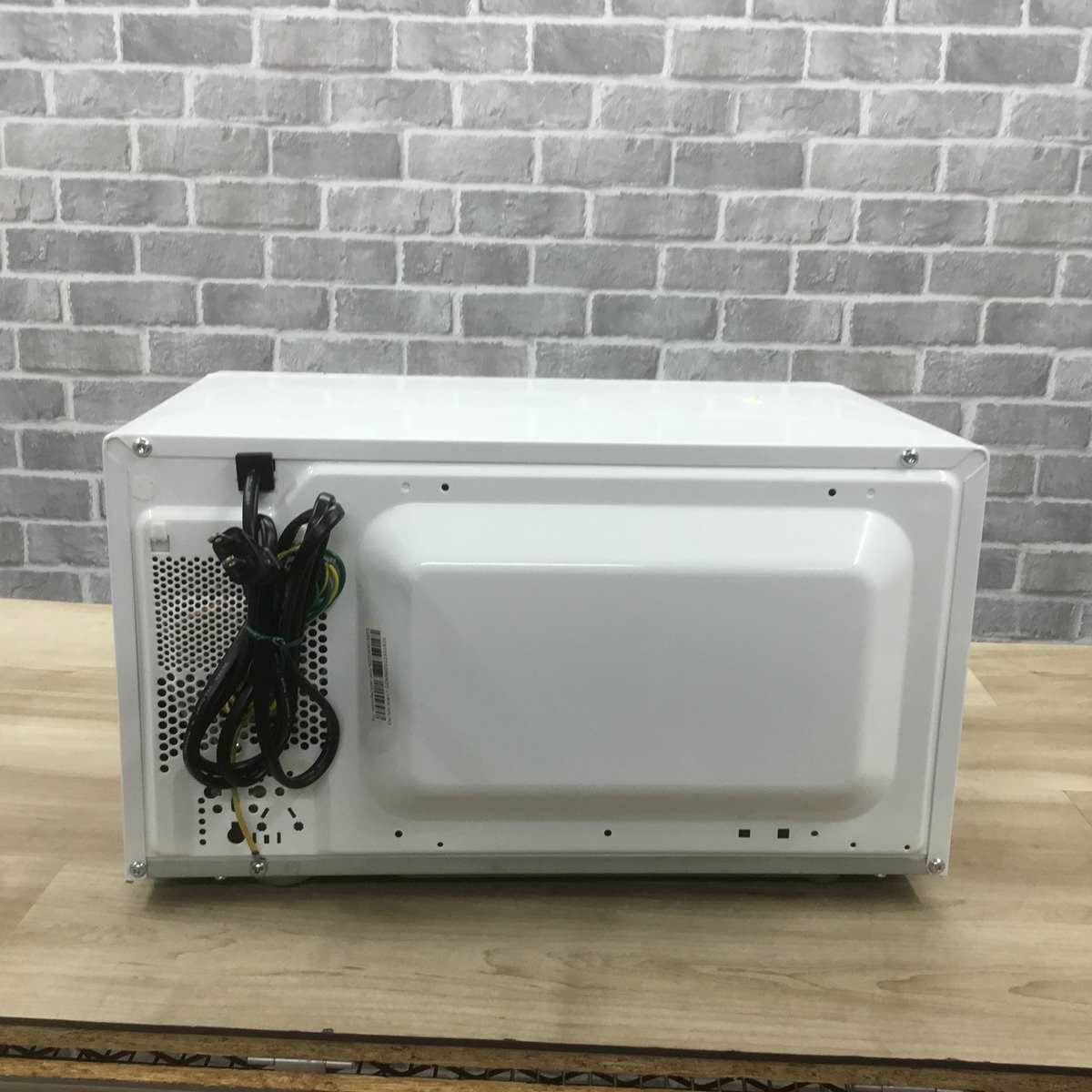電子レンジ 500W 18L 50-60hz 全国対応 ホワイト AR-G18H 2021年製