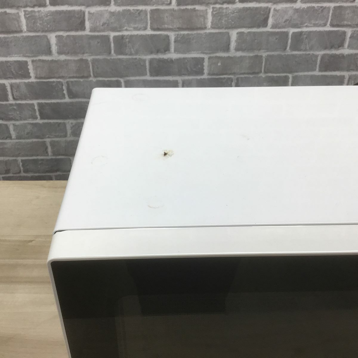 電子レンジ 500W 18L 50-60hz 全国対応 ホワイト AR-G18H 2021年製