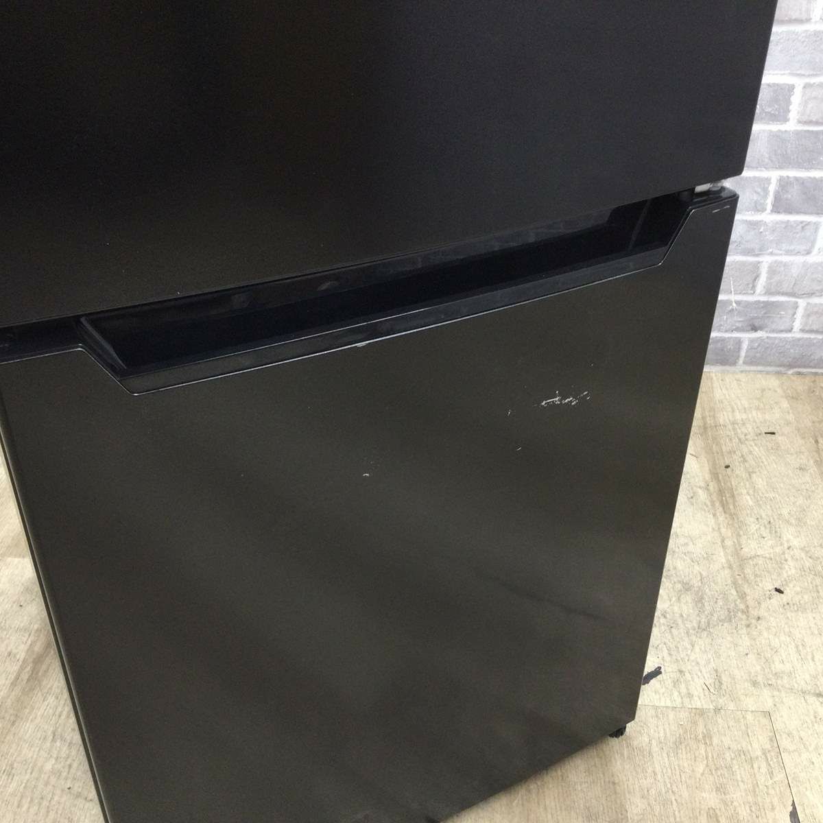 ヤマダ電機 REFAGE 冷蔵庫 2ドア 87L 右開き ブラック YRZC09LK 2023年