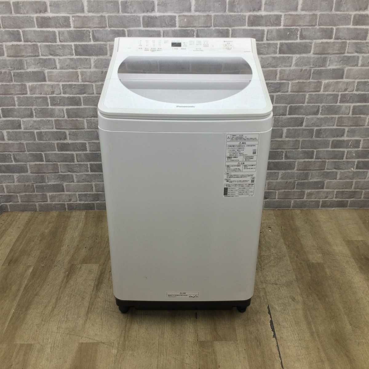パナソニック 洗濯機 8.0kg 縦型 ホワイト NA-FA80H8-W 2020年製