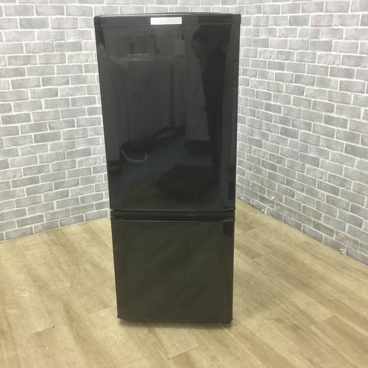 三菱電機 冷蔵庫 2ドア 146L ブラック MR-P15Z-B 2016年製