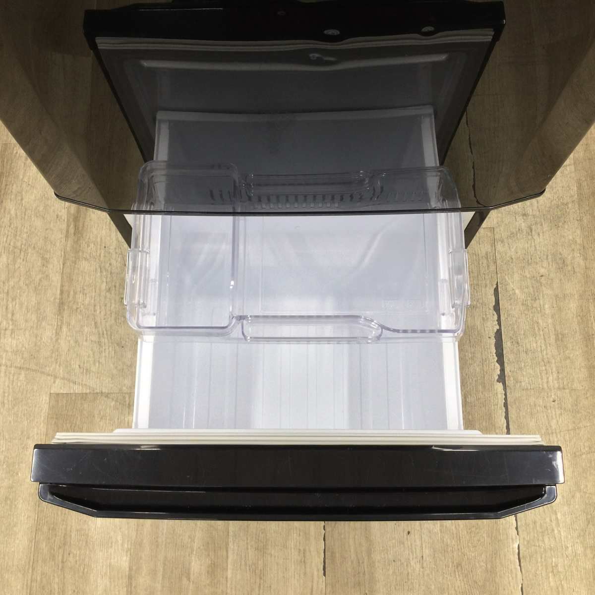 三菱電機 冷蔵庫 2ドア 146L 右開き  ブラック MR-P15C-B 2018年製