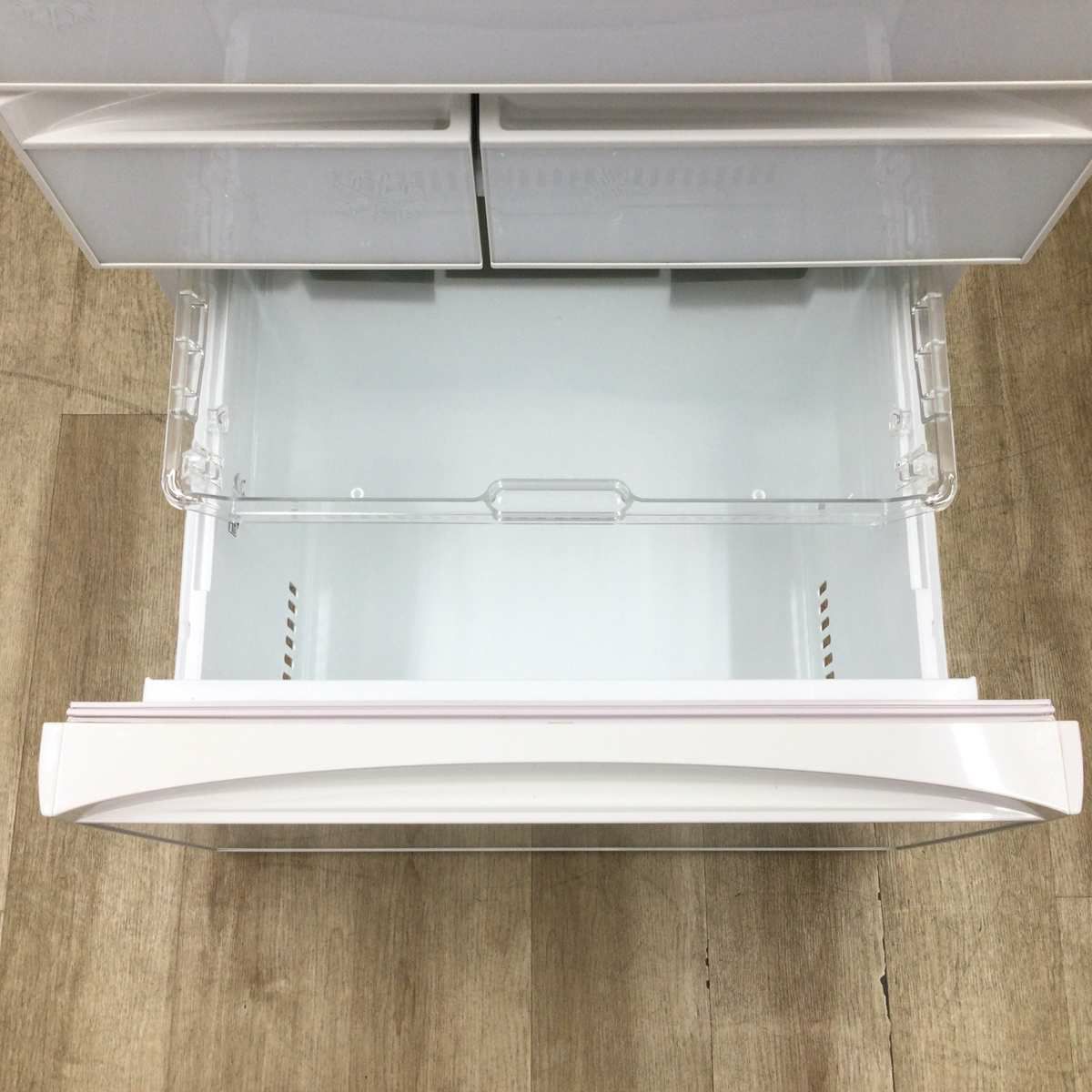 東芝 VEGETA 冷蔵庫 5ドア 410L 右開き ホワイト GR-K41GXV(ZW) 2017年製