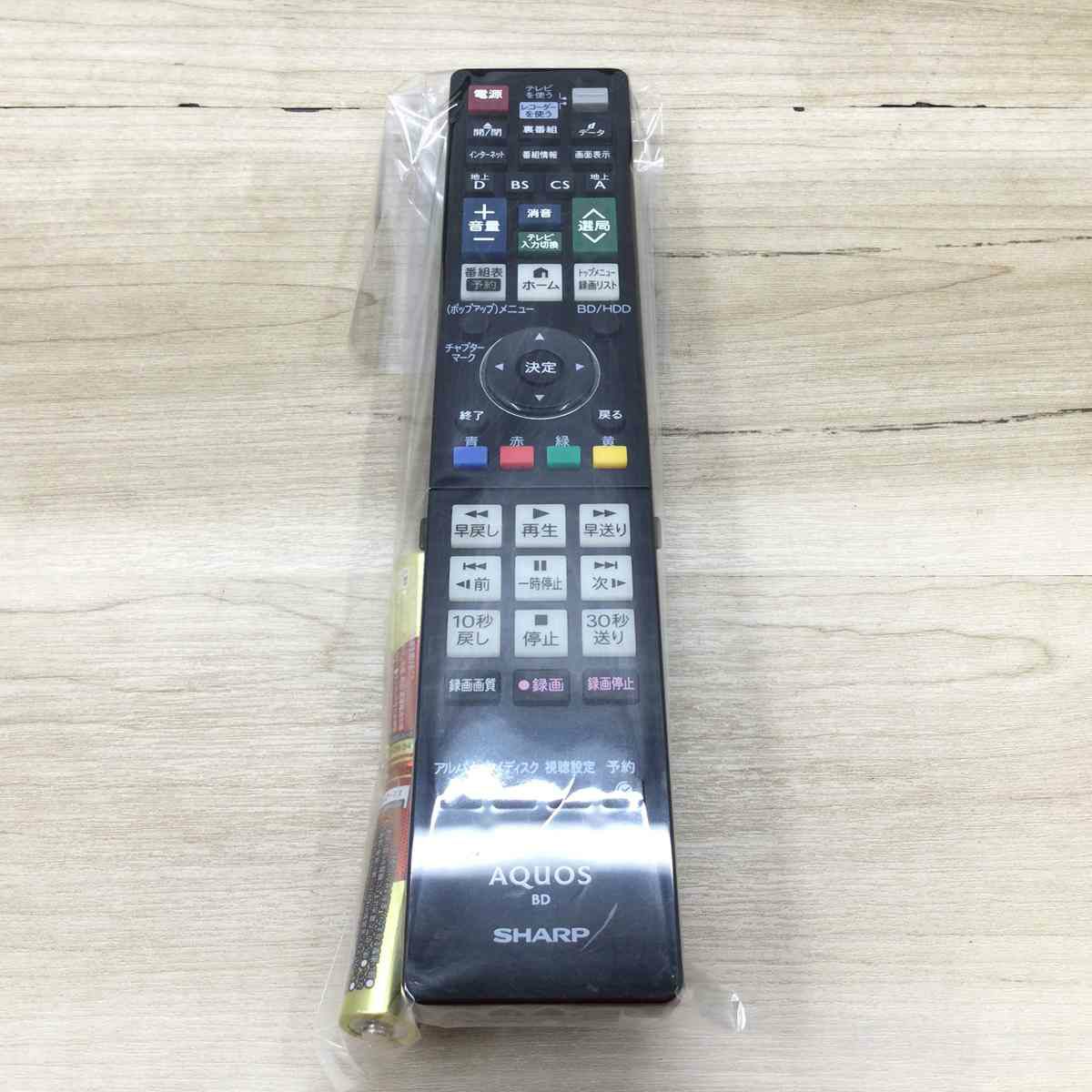 シャープ AQUOS ブルーレイレコーダー HDD1TB 2番組同時録画 ブラック BD-NW1000 2016年製
