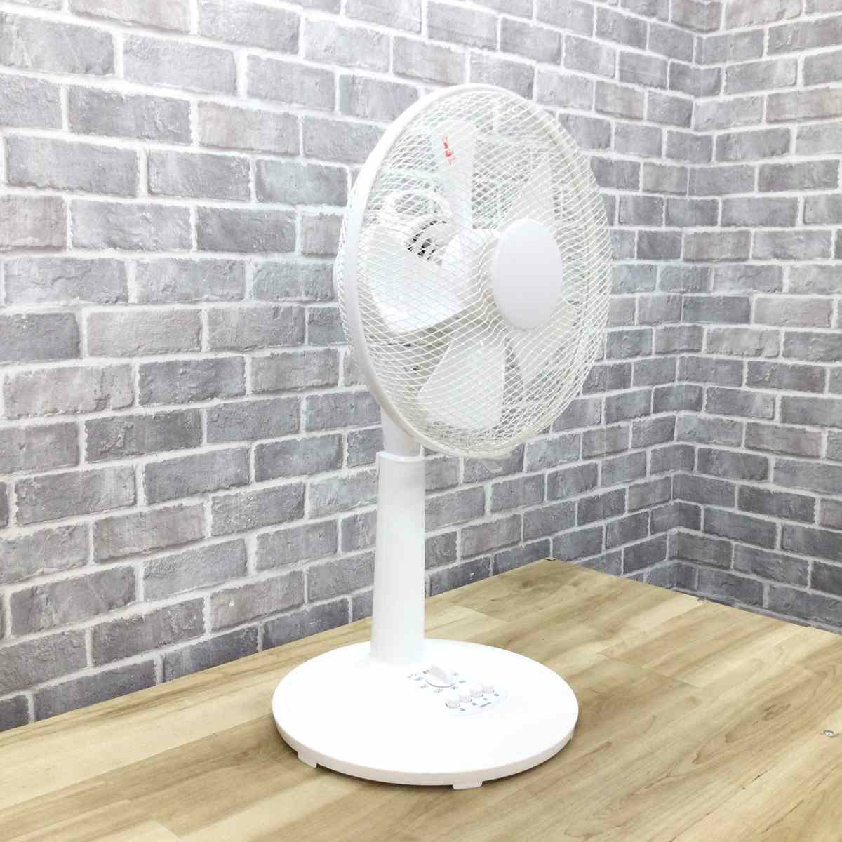 ヤマゼン リビング扇風機 ホワイト YLT-C30 2024年製