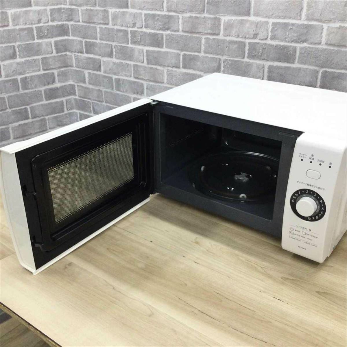 SHARP 電子レンジ 520W 18L 全国対応 50-60hz RE-TM18-W 2018年製