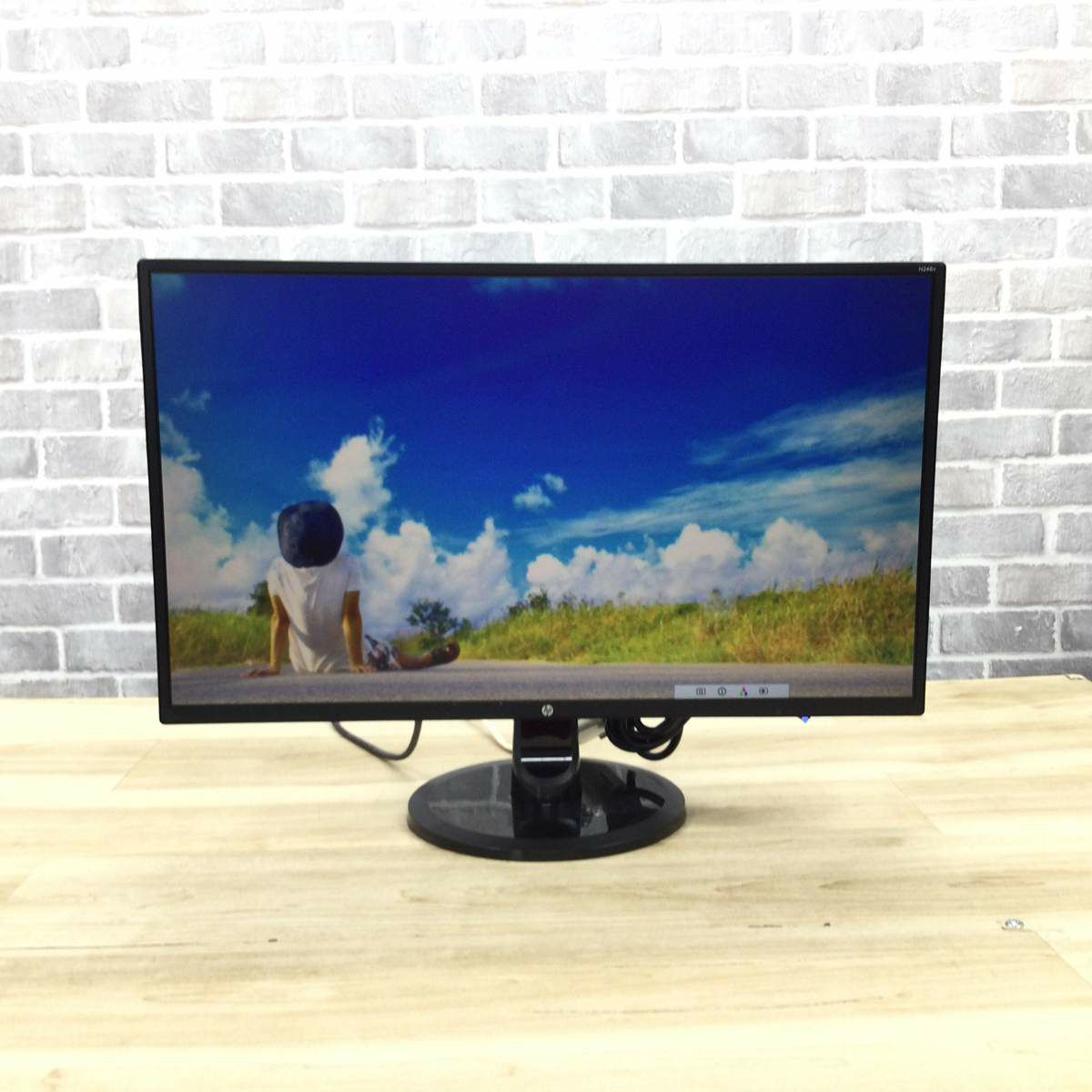 ヒューレットパッカード 液晶ディスプレイ 23.8インチ ブラック HP-N246V 2019年製