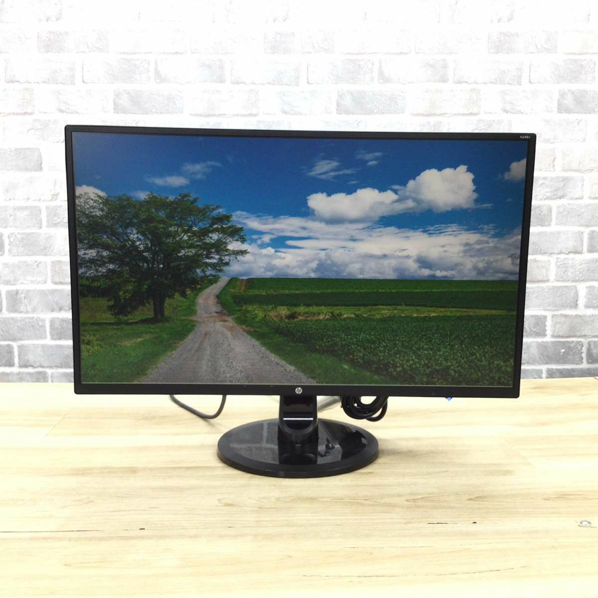 ヒューレットパッカード 液晶ディスプレイ 23.8インチ ブラック HP-N246V 2019年製