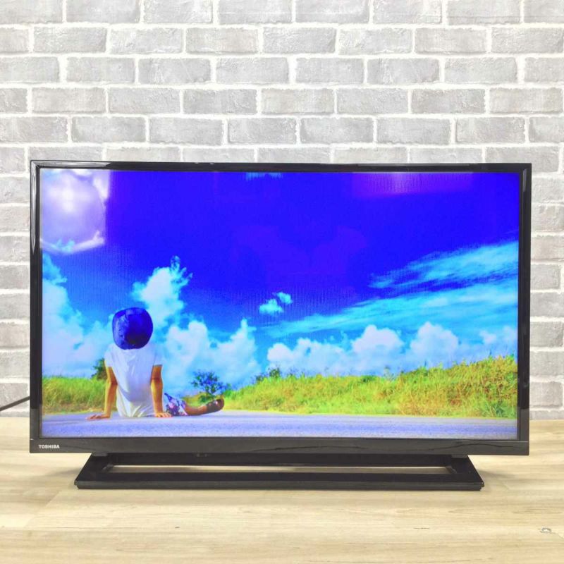 東芝 REGZA テレビ 32インチ ブラック 32S22 2018年製