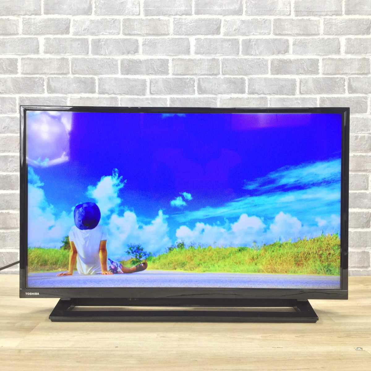 東芝 REGZA テレビ 32インチ ブラック 32S22 2018年製