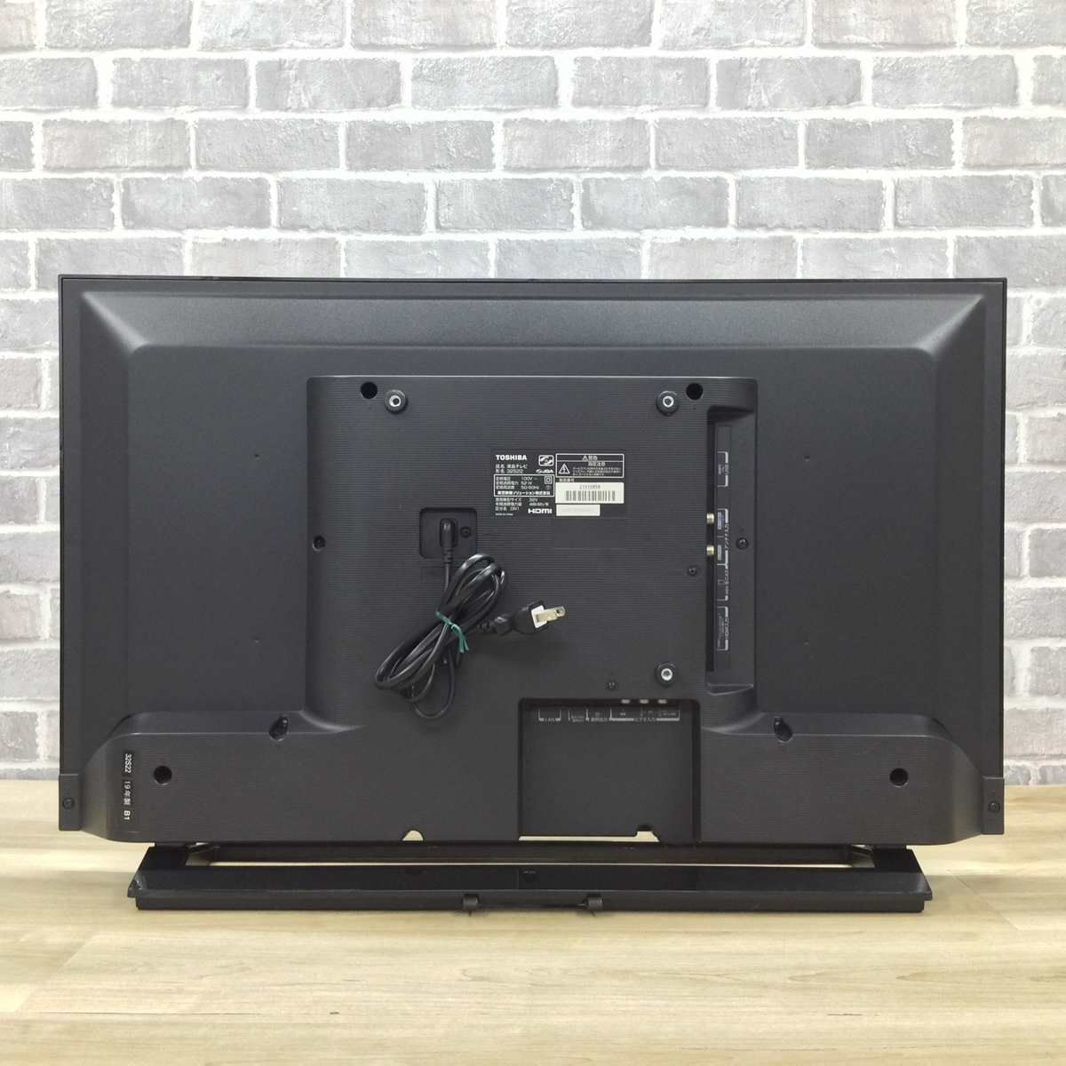 東芝 REGZA テレビ 32インチ ブラック 32S22 2019年製