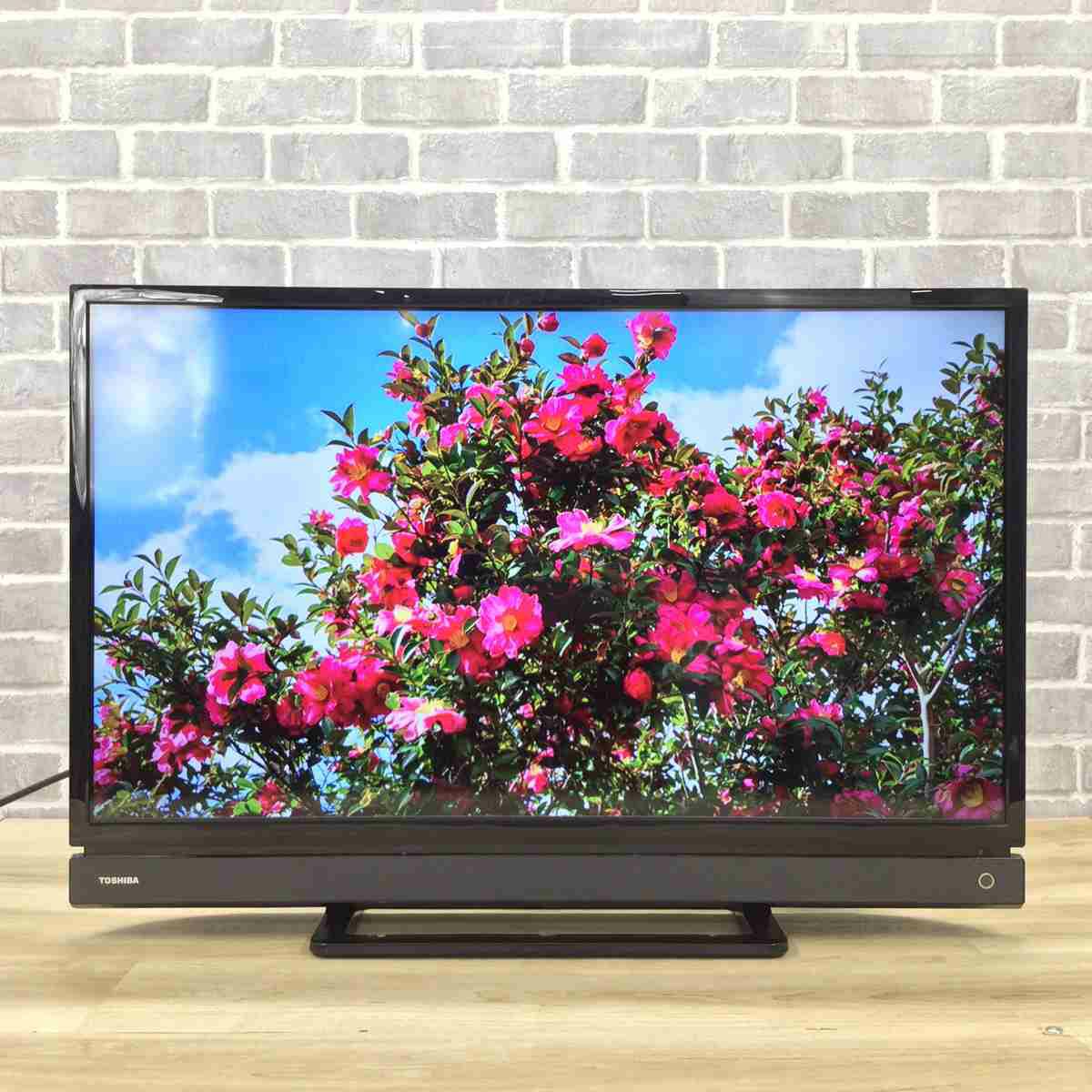 東芝 REGZA テレビ 32インチ ブラック 32S21 2018年製