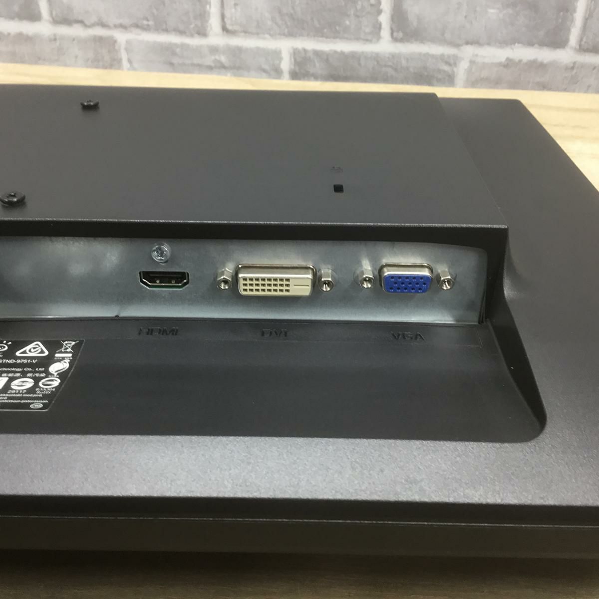 ヒューレットパッカード 液晶ディスプレイ 23.8インチ ブラック HP-N246V 2019年製