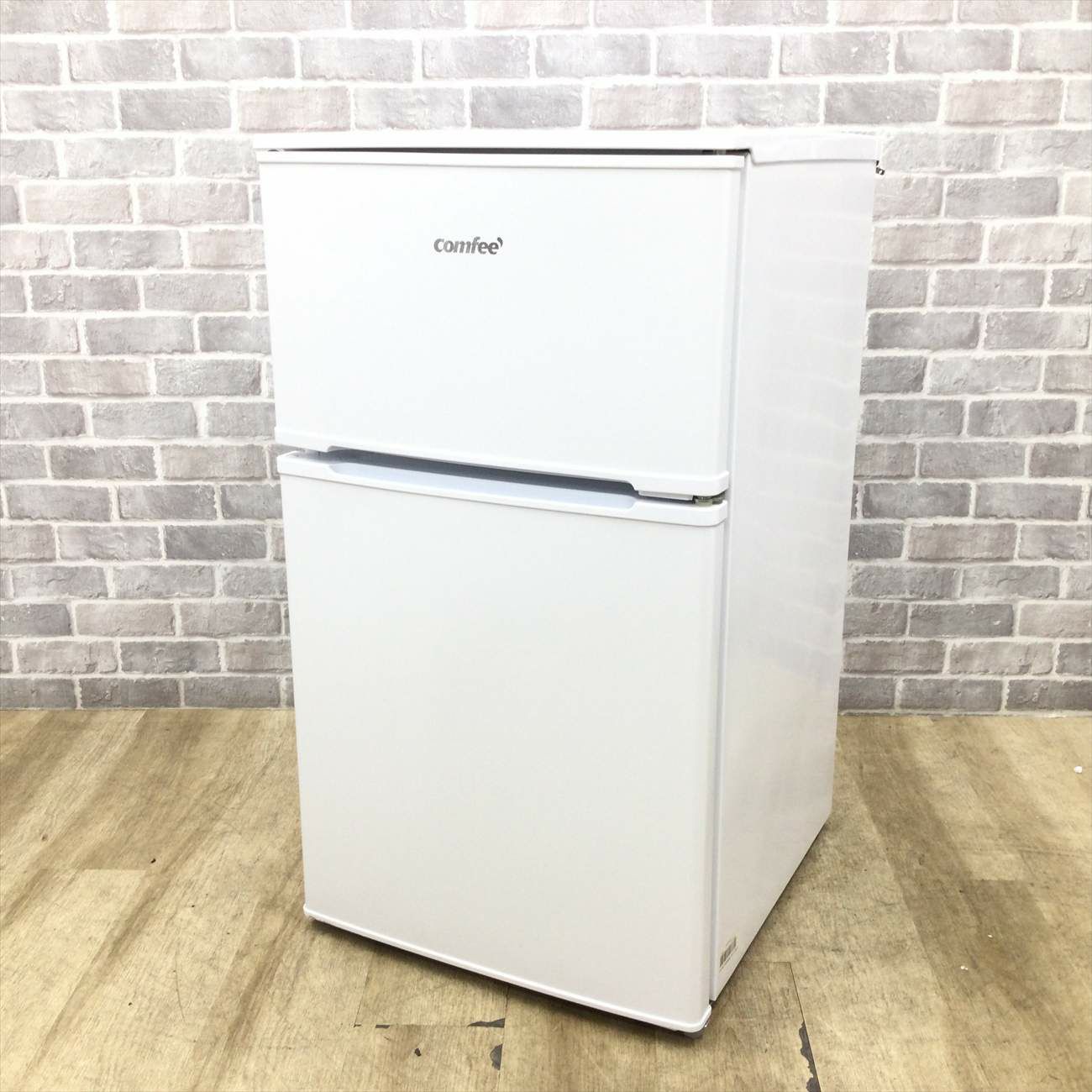 コンフィー 	冷蔵庫 2ドア 90L ホワイト RCT90WH/E 2023年製