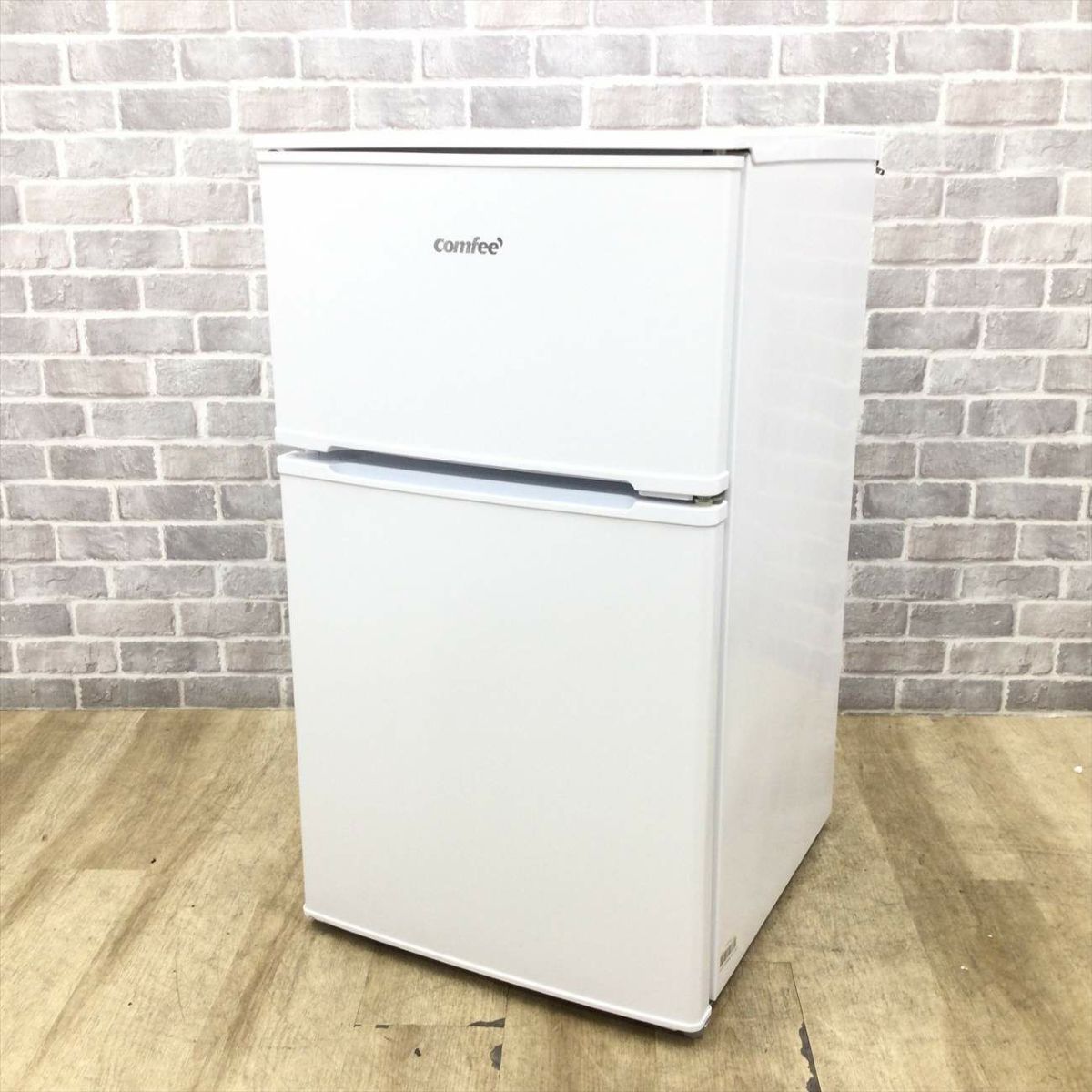 コンフィー 	冷蔵庫 2ドア 90L ホワイト RCT90WH/E 2023年製