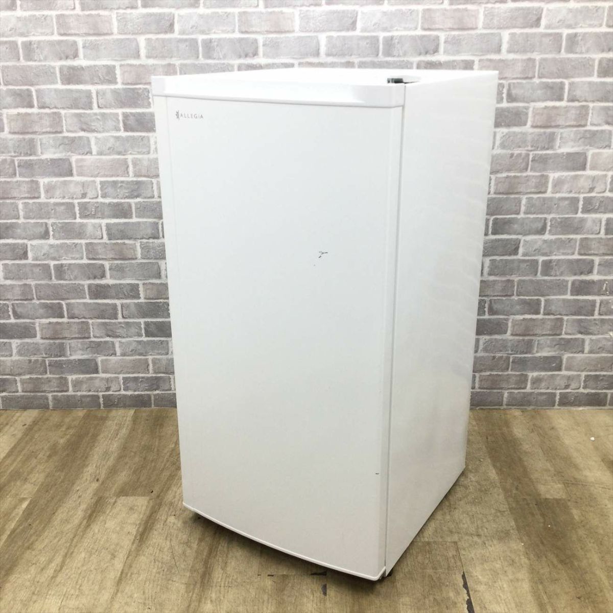冷凍庫 1ドア 108L ALLEGiA ホワイト AR-BD116 2020年製