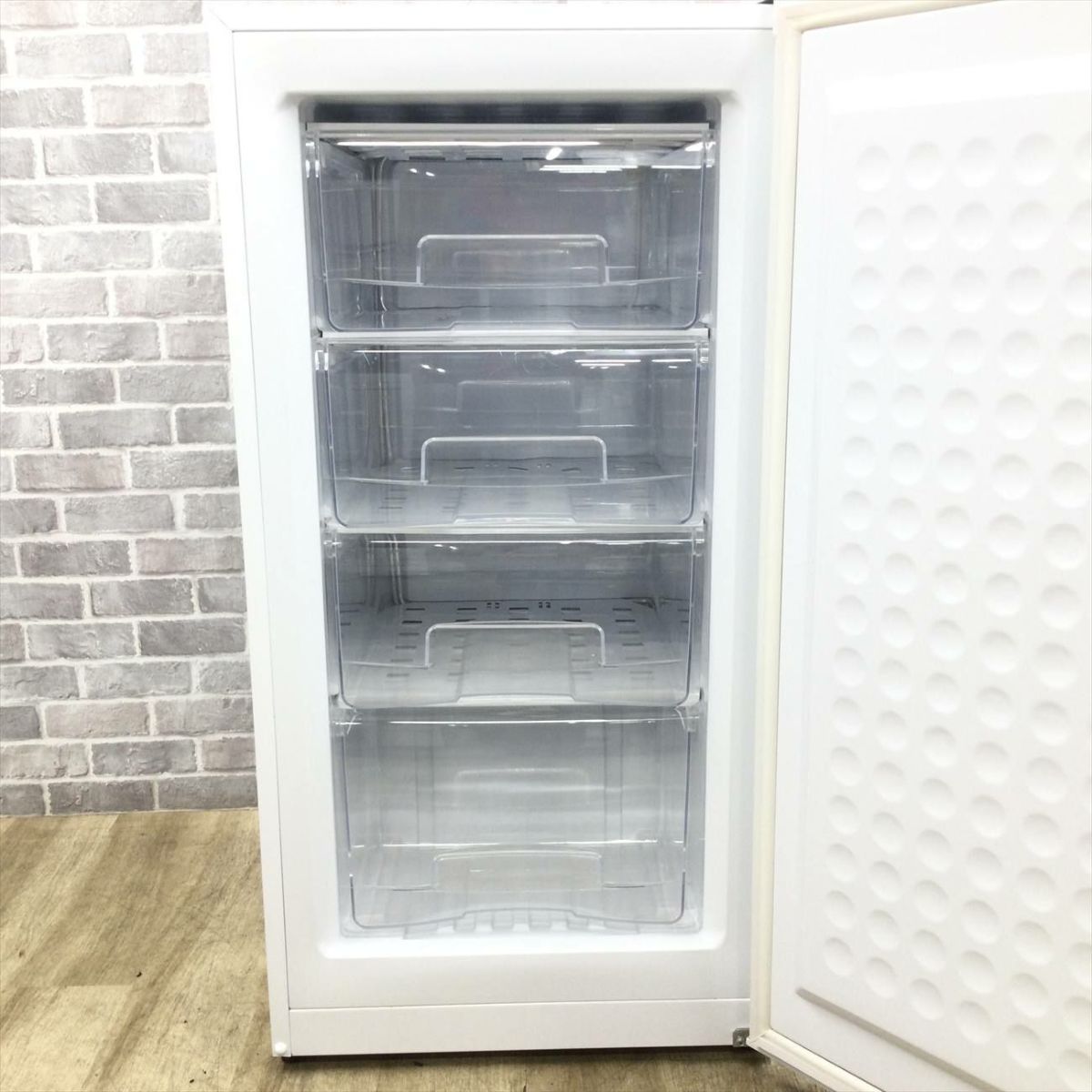 冷凍庫 1ドア 108L ALLEGiA ホワイト AR-BD116 2020年製