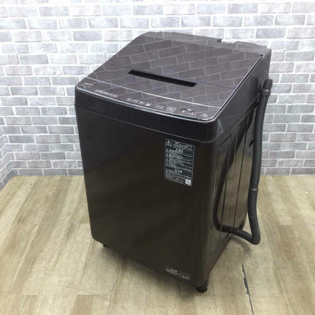東芝 洗濯機 10.0kg 縦型 ZABOON  AW-10DP1(T) 2021年製