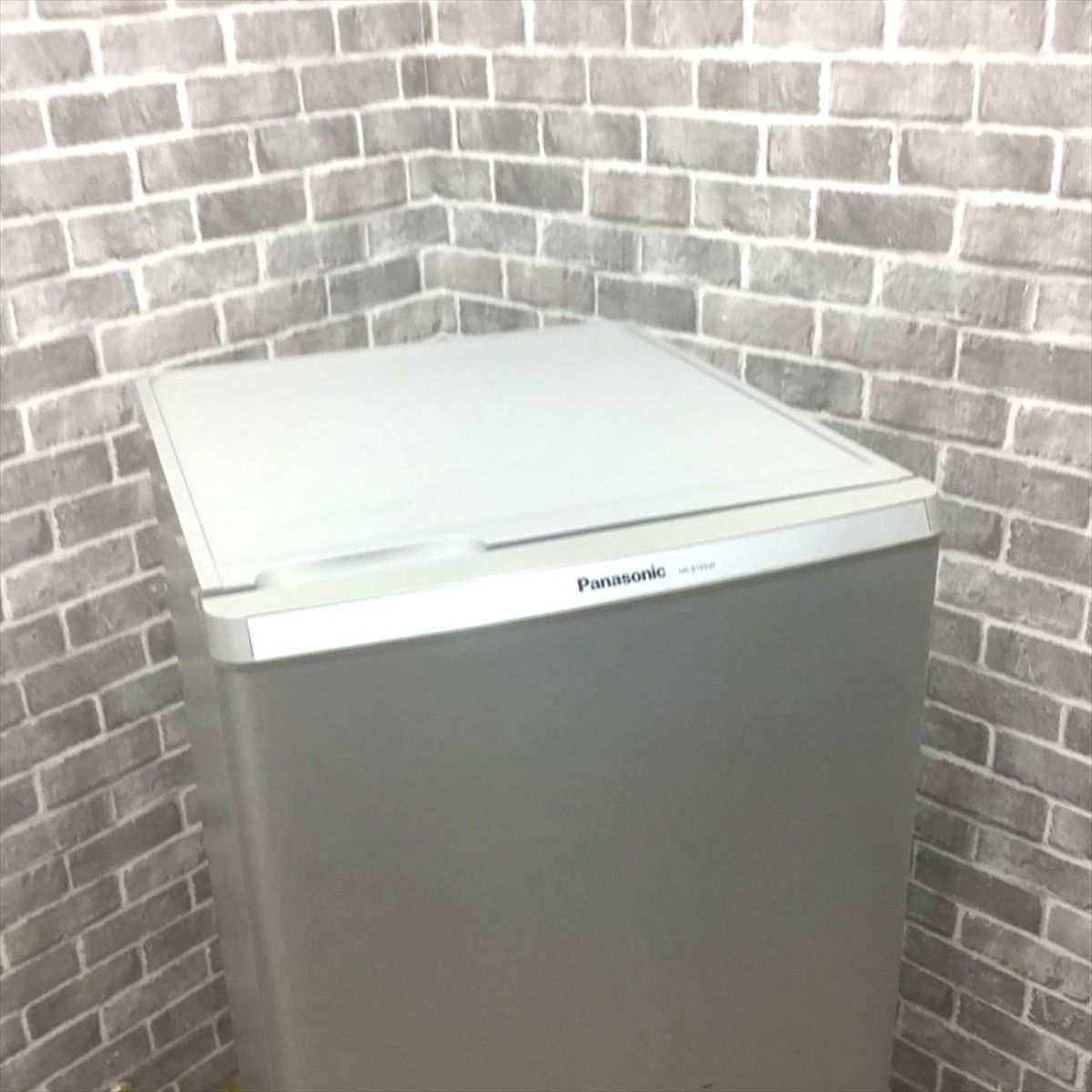パナソニック 冷蔵庫 2ドア 138L 右開き シルバー NR-B149W-S 2017年製