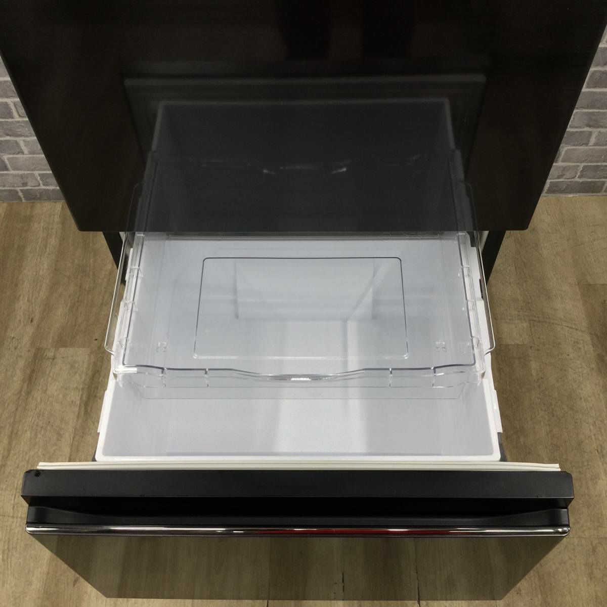 日立 冷蔵庫 3ドア 315L  右開き ブラック R-V32KV-K 2020年製