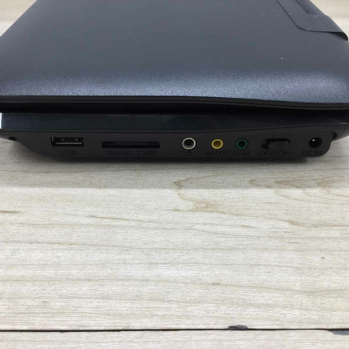 ベルソス ポータブルDVDプレーヤー 7インチ ブラック VS-GD900NN 2024年製