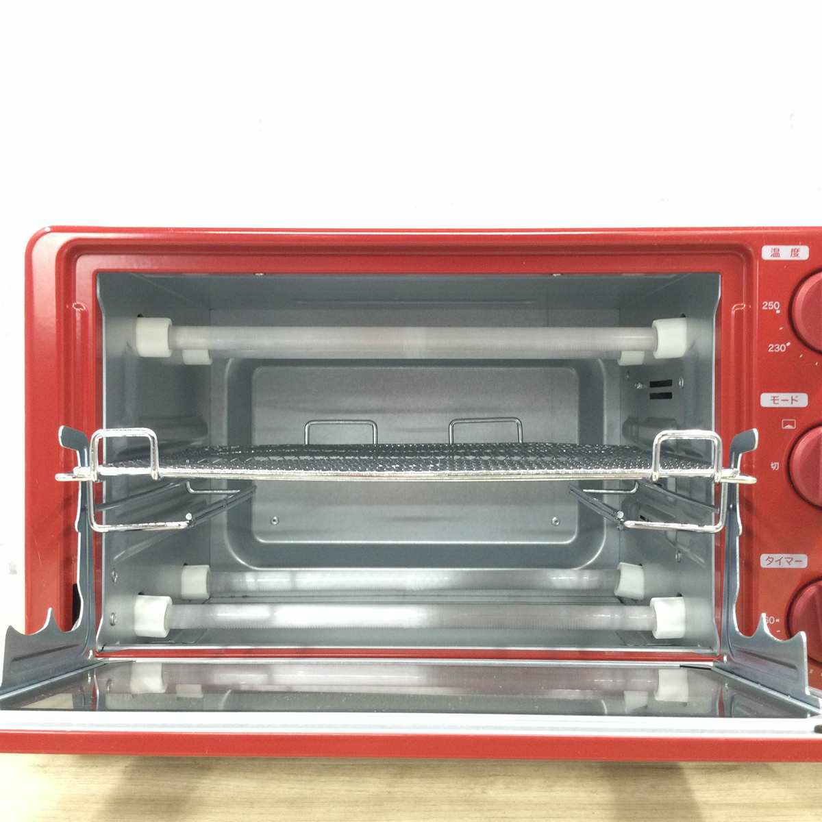 シロカ コンベクションオーブン 1200W レッド ST-4N231(R) 2024年製