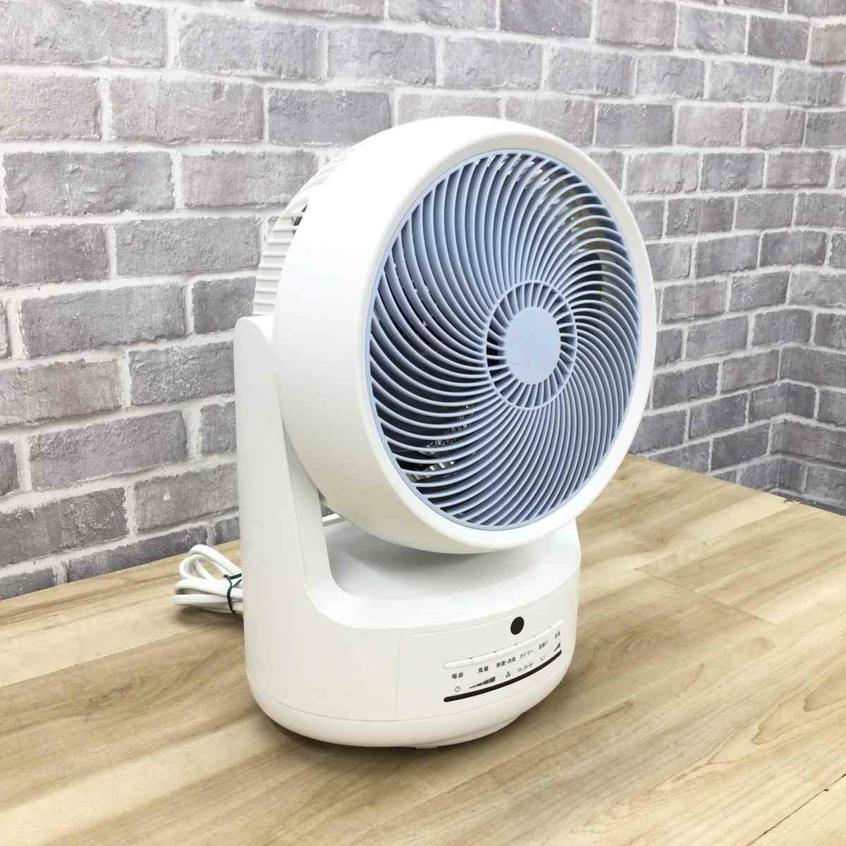サーキュレーター 除菌 消臭 ホワイト ZCL-1200 2021年製 【リモコン欠品】