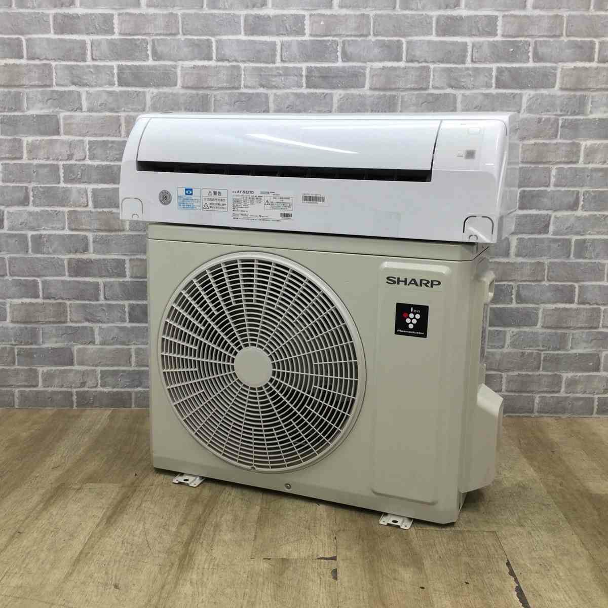 シャープ エアコン 2.2kw プラズマクラスター7000 ホワイト AY-S22TD(W) 2025年製