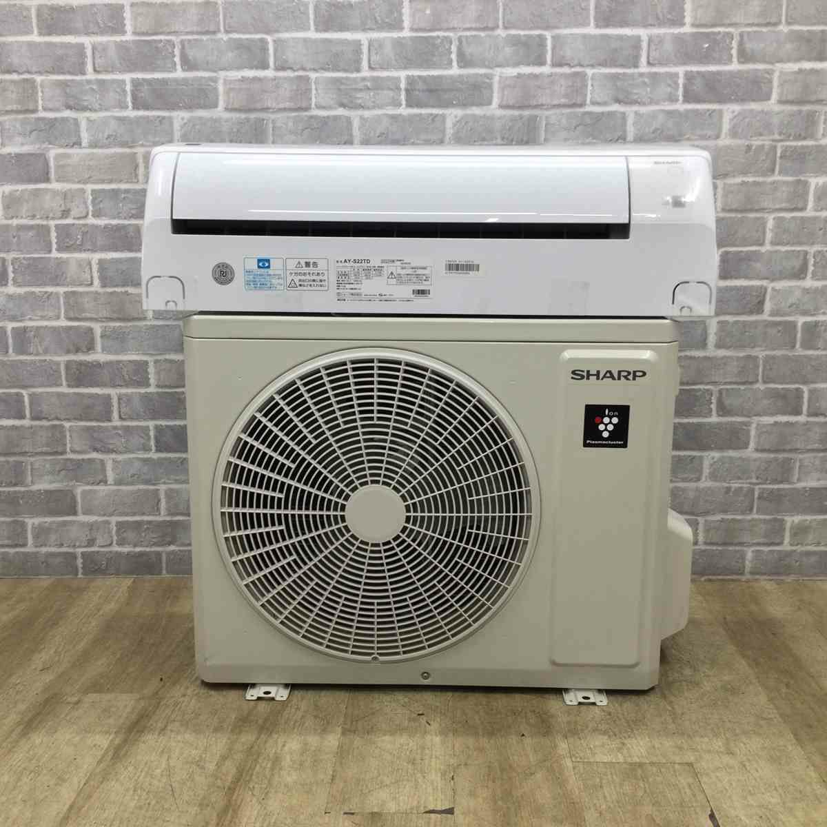シャープ エアコン 2.2kw プラズマクラスター7000 ホワイト AY-S22TD(W) 2025年製