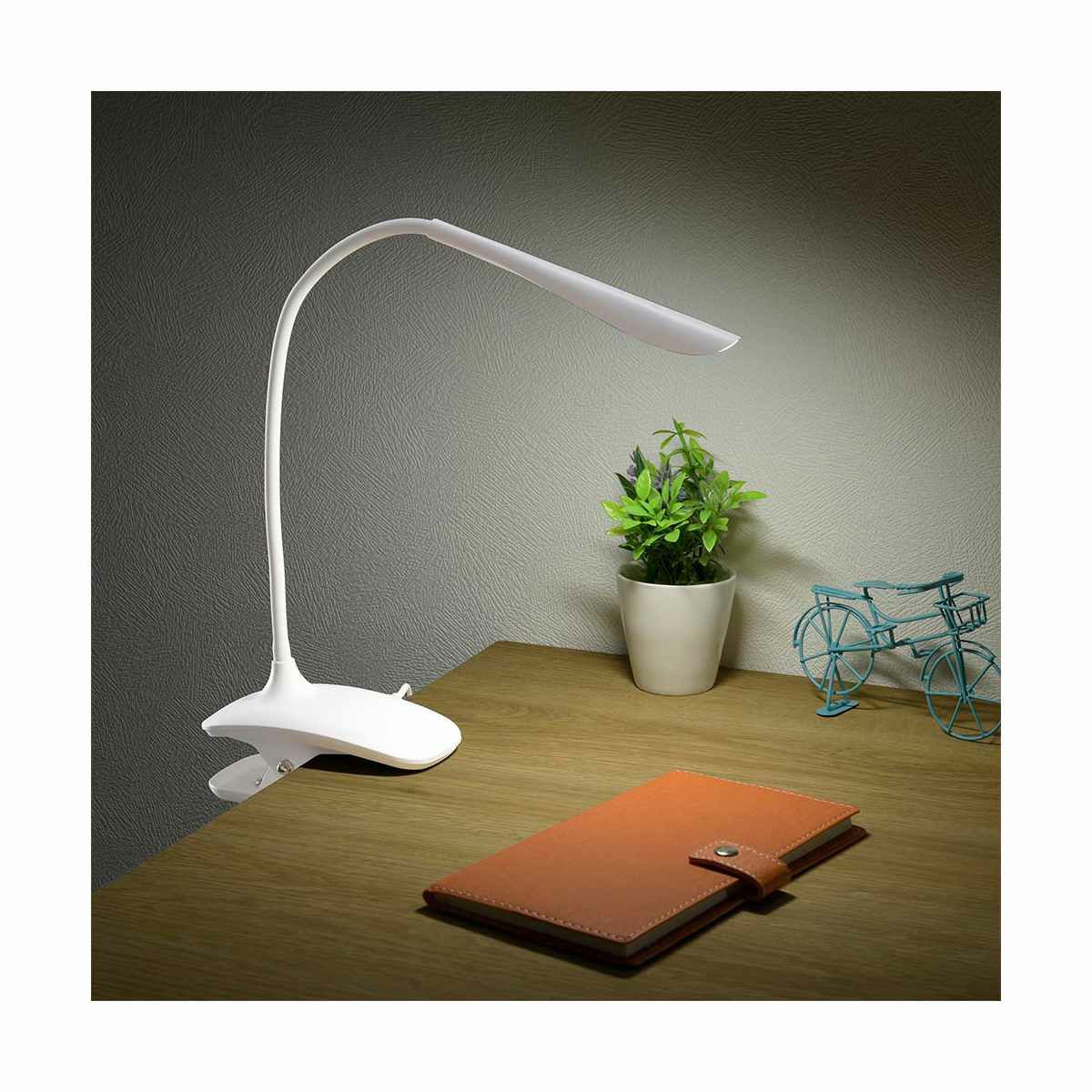 【新品】オーム電機 LEDクリップライト ホワイト LTC-LC09U-WN