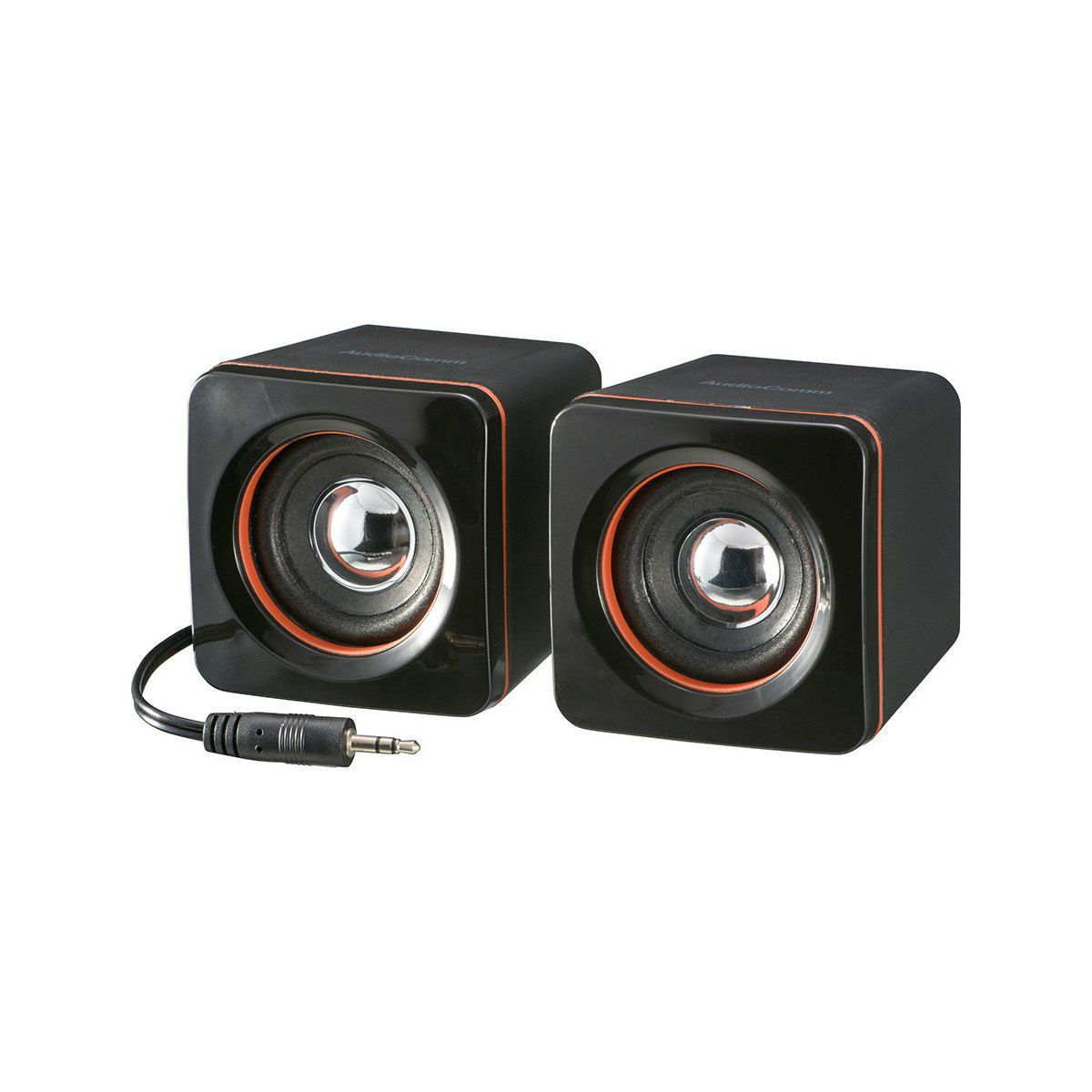 【新品】オーム電機 ミニスピーカー ブラック ASP-155N