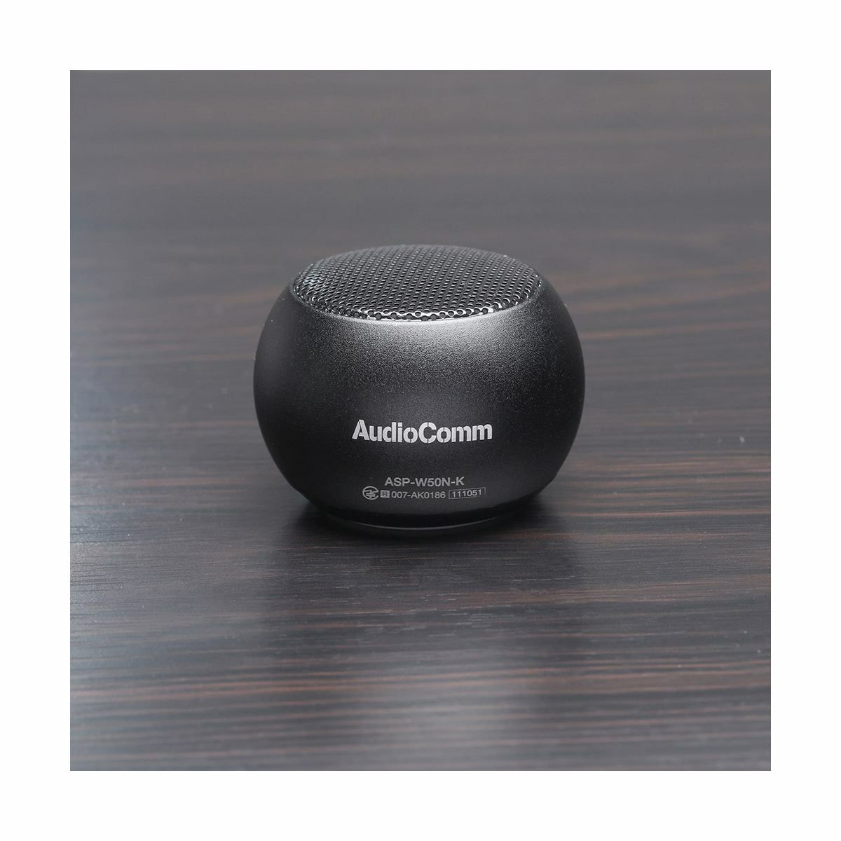 【新品】オーム電機 Bluetoothワイヤレスミニスピーカー ブラック ASP-W50N-K