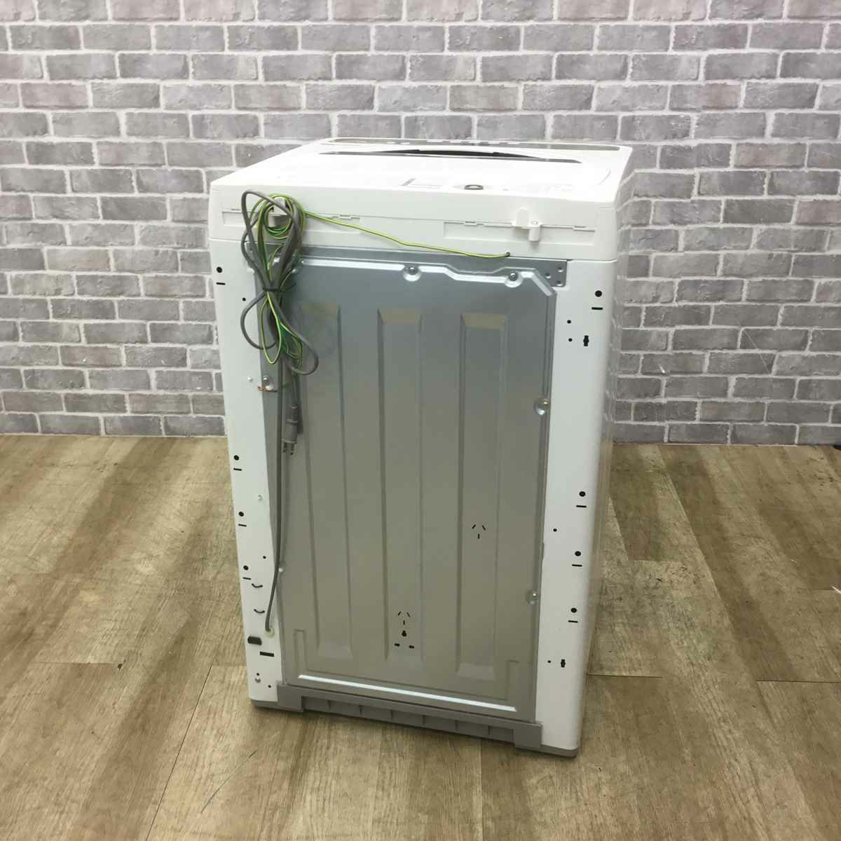 シャープ 洗濯機 4.5kg 縦型 ホワイト ES-GE4B 2018年製