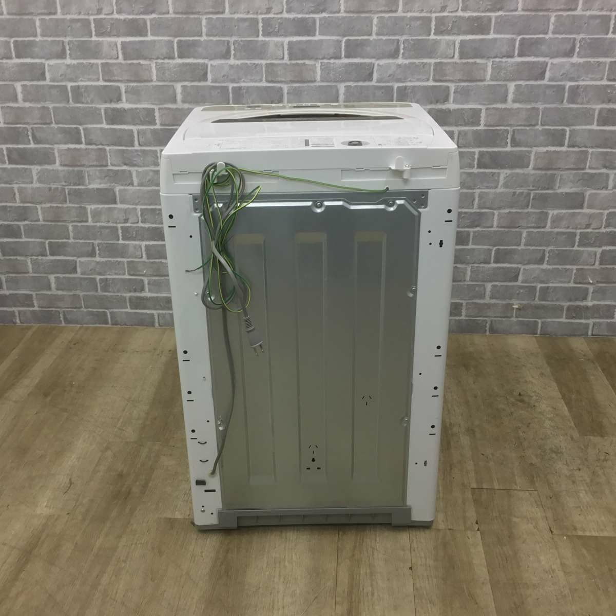 シャープ 洗濯機 4.5kg 縦型 ホワイト ES-GE45R 2016年製