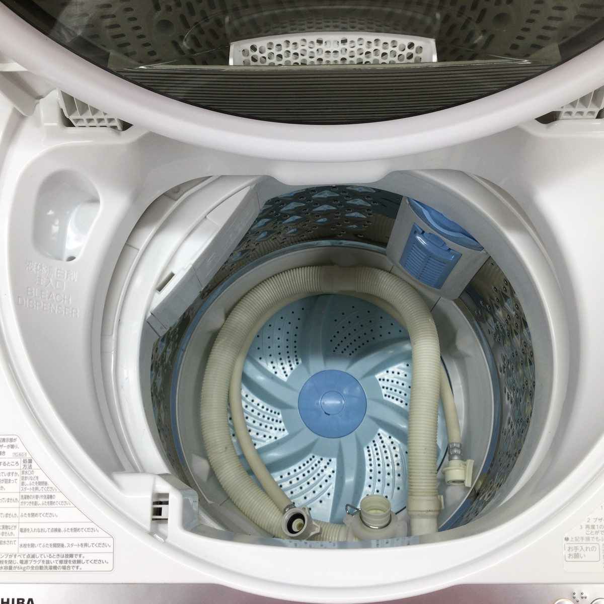 東芝 全自動洗濯機 6.0kg AW-6G9(W) 2021年製