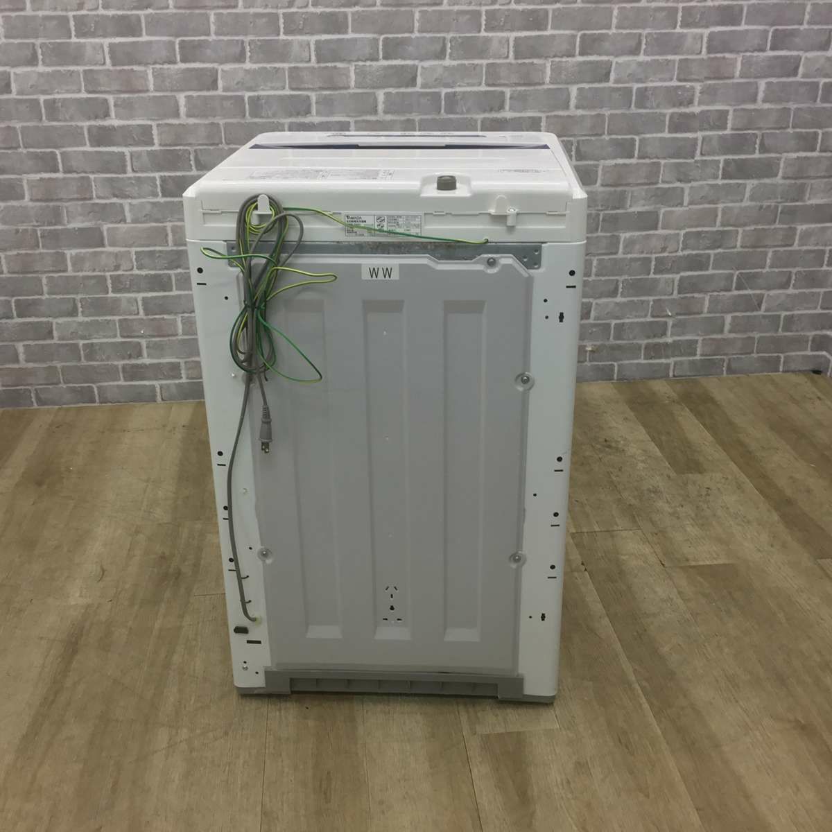 ヤマダ電機 洗濯機 5.0kg 縦型 ホワイト YWM-T50A1 2018年製