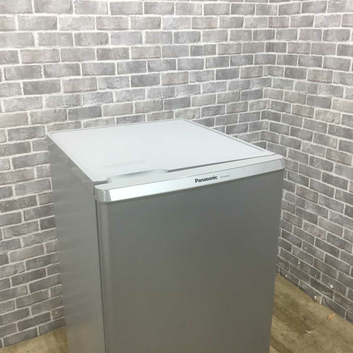 パナソニック 冷蔵庫 2ドア 138L 右開き シルバー NR-B149W-S 2017年製