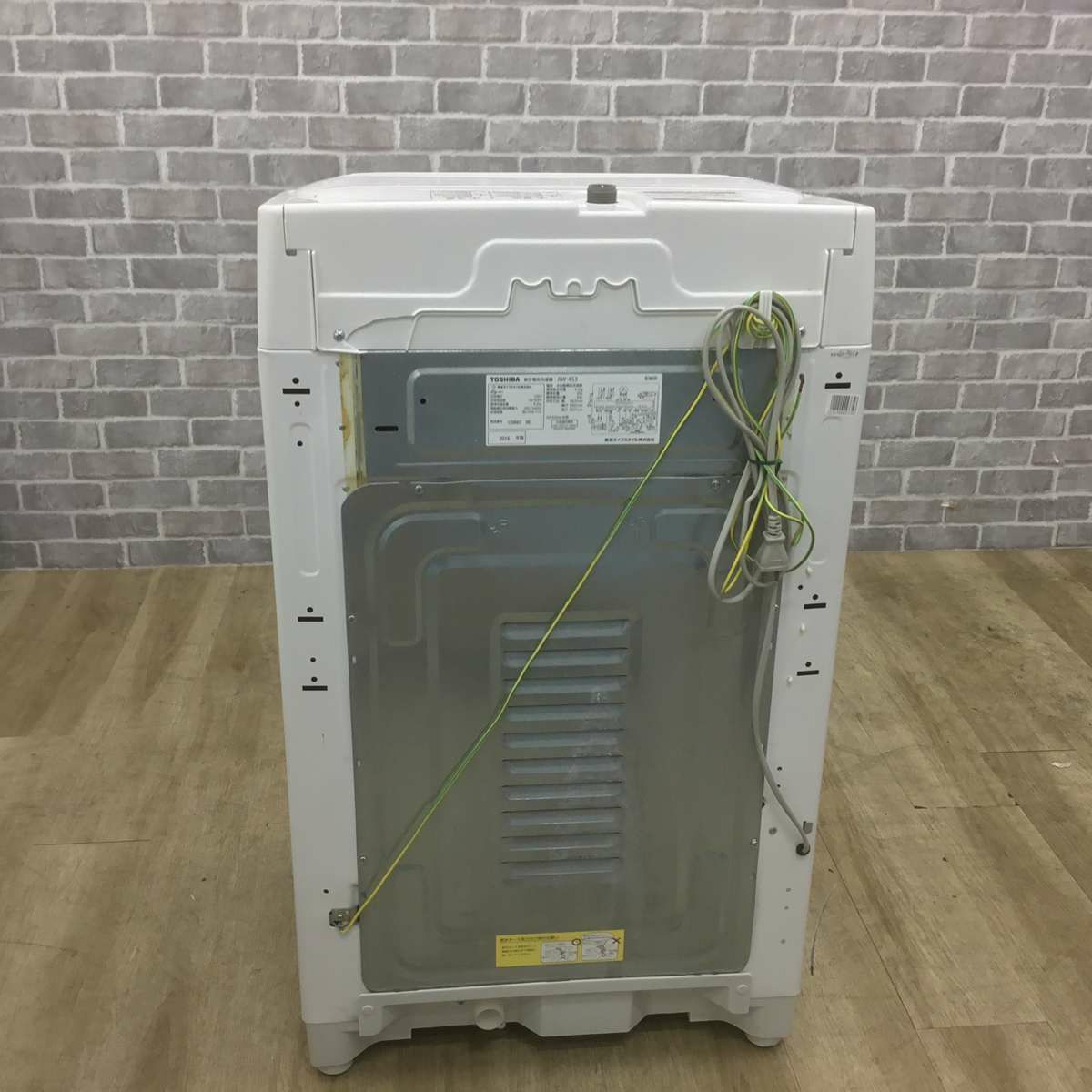 東芝 洗濯機 4.2kg 縦型 ホワイト AW-4S3 2016年製