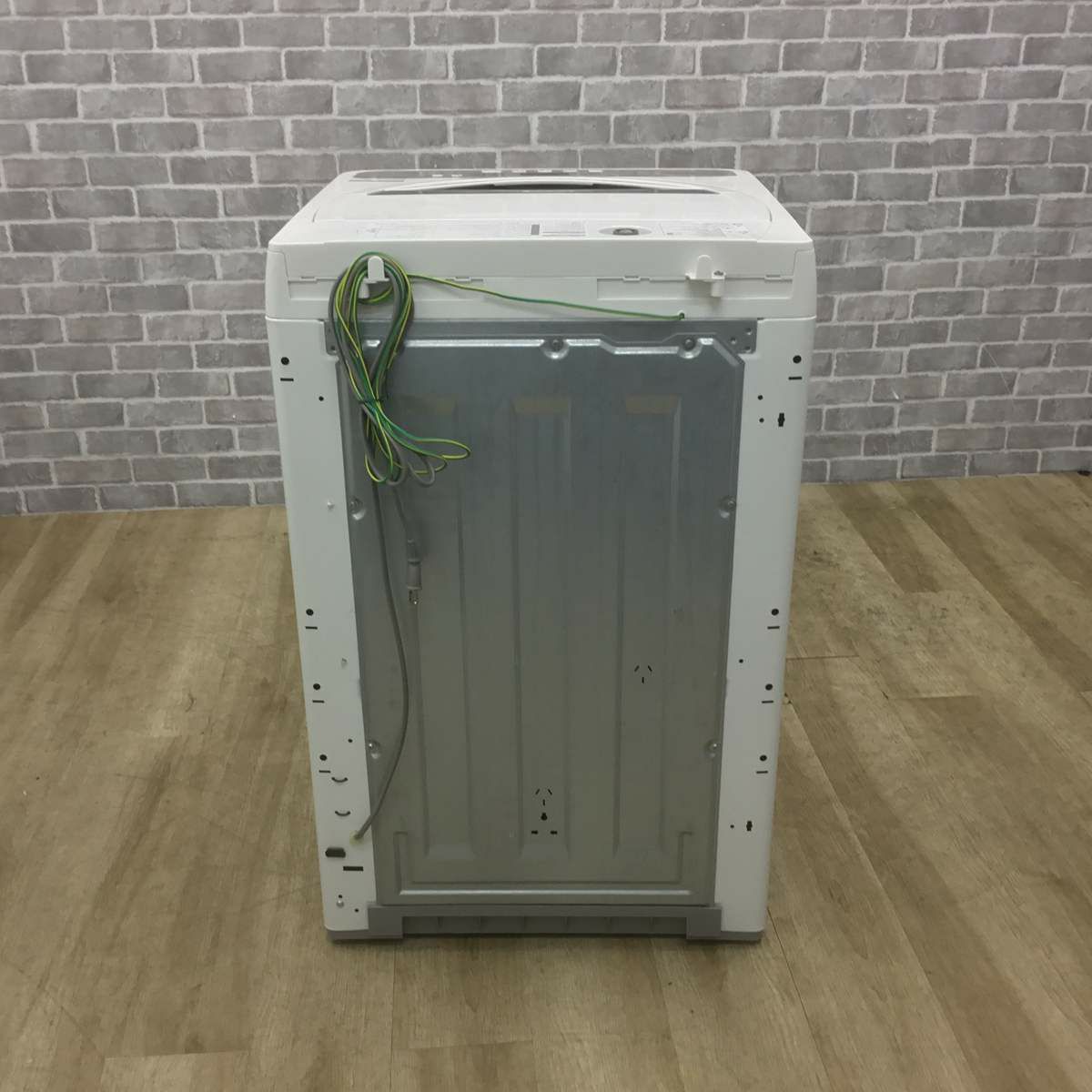 シャープ 洗濯機 4.5kg 縦型 ホワイト ES-GE4B-C 2018年製